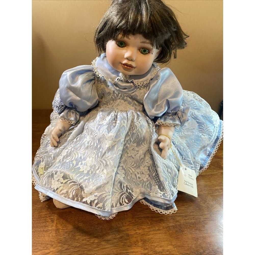 Marie Osmond Original "Olive May" Porcelain Doll 24" Toddler Vintage Baby Doll.